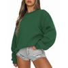 Women's Casual Fashion Round Neck Long Sleeve Sweatshirt