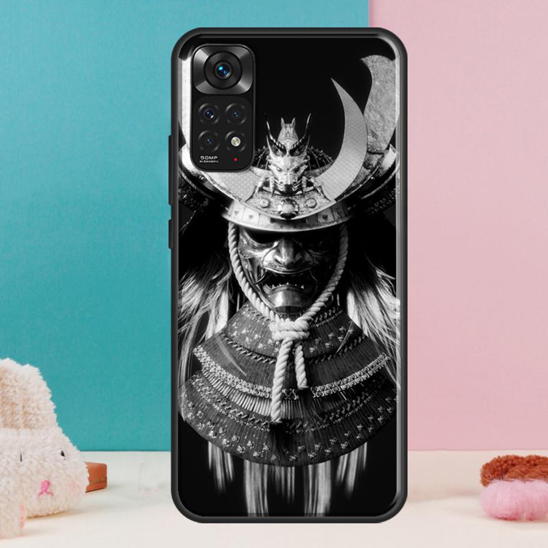 Japanese Samurai Case For Xiaomi Redmi Note 14 12 11 9 10 13 Pro 9S 10S 11S 12S Redmi 13C 10C 12C 14C Cover