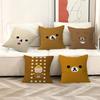 Japan Anime Cute Cartoon R-Rilakkuma Anmie Cushion Cover Pillowcase Upholstery Sofa Throw Pillow Home Decor Pillowcas