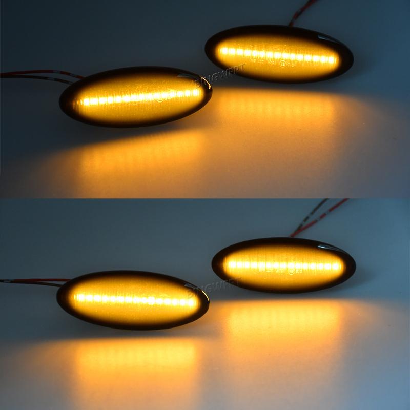 LED Turn Signal Light Dynamic For Toyota Yaris Vitz XP90 RAV4 XA30 MK3 Auris E150 Corolla Side Marker Fender Sequential Lamp