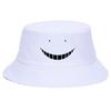 Anime Assassination Classroom Letní klobouk Dámské Unisex Panama Bucket Cap Design Ploché hledí Harajuku Bucket Hat Fisherman Hat