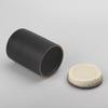 Black Ceramic Tea Can Sealed Candy Nut Box Creative Jewelry Cotton Swab Box Portable Kung Fu Tea Set Retro Kitchen Container New