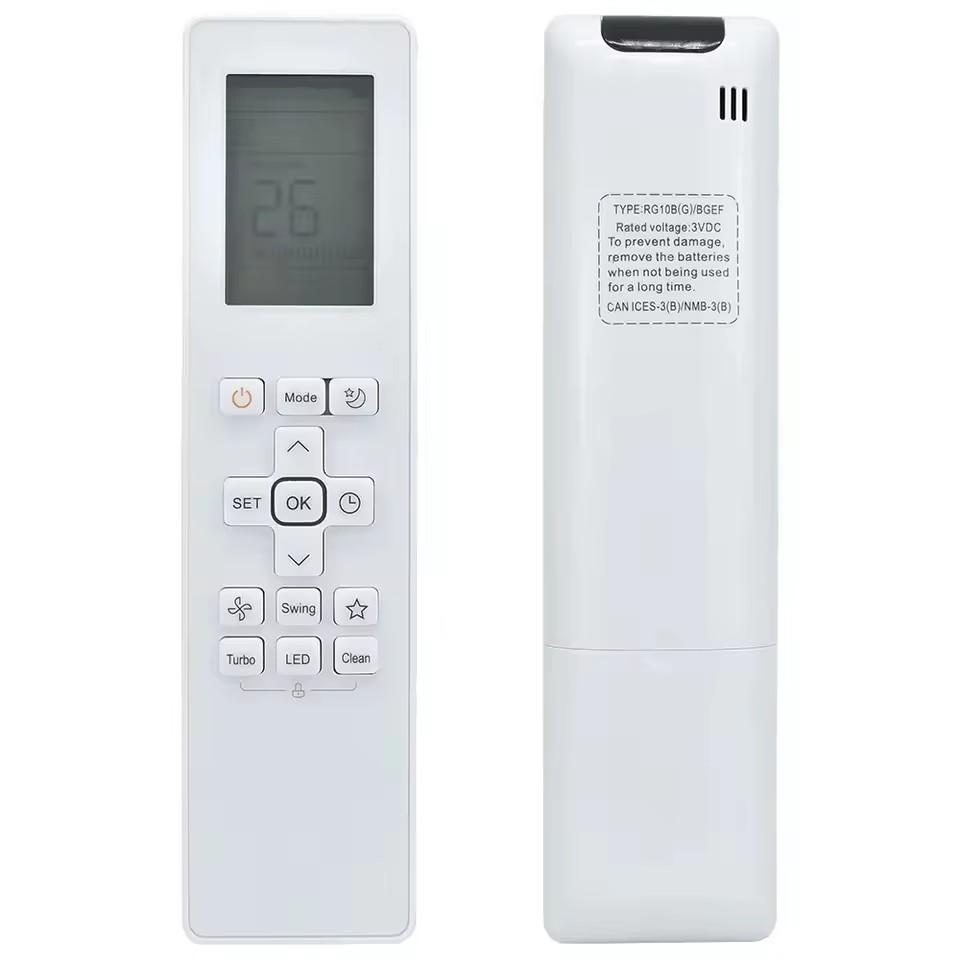 New RG10B(G)/BGEF For Midea Samsung Air Conditioner Remote Control RG10B(K1)/BGEFU1