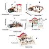 Imaginative Horse Stable Pretend Play Set Detailed Animal Models Grooming Accessories For Kids Educational Development