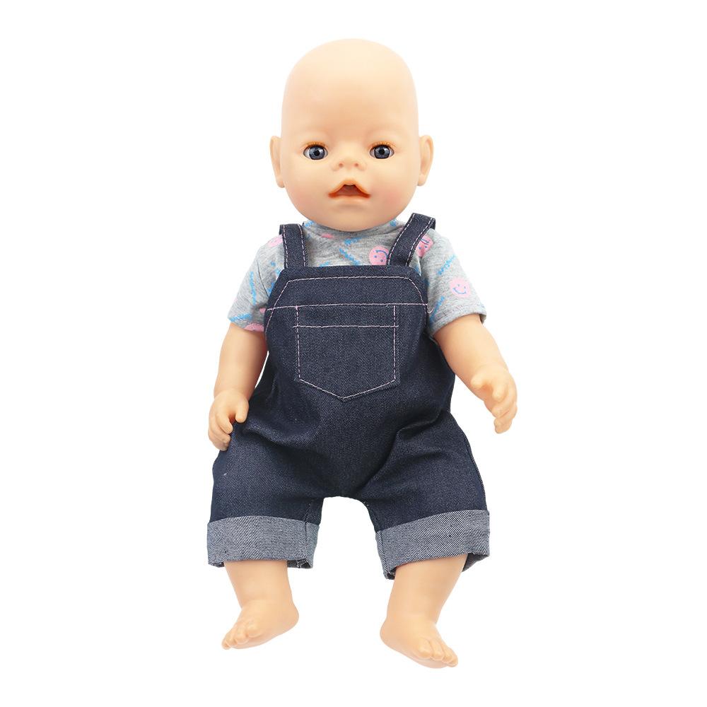 Doll Clothes Compatible with Baby Born Outfits for Baby Dolls 35-43cm