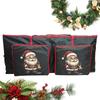 Christmas Tree Storage Waterproof Christmas Wreath Container Dustproof Bag for Holiday Ornaments Lighting Strings Decorations