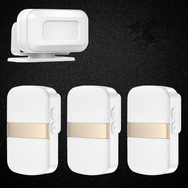Long-Range Wireless Welcome Door Sensor for Shops and Supermarkets