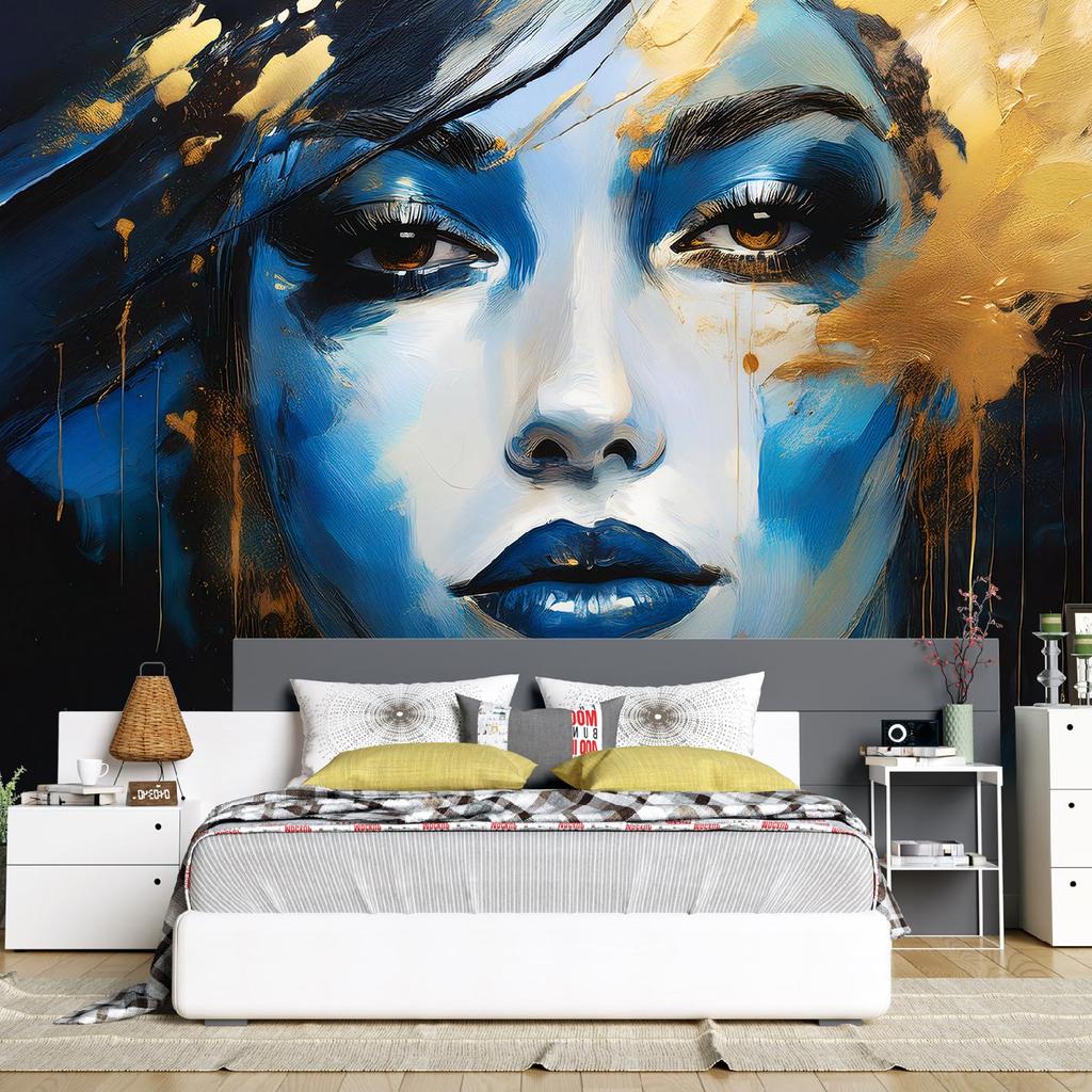 Wallpaper Female Glamour Abstraction