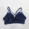 Denim Sports Bra & Hip-Lifting Yoga Tights Fitness Set