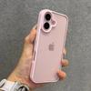 Modische Candy-Farbe Rahmen Handyhüllen Für iPhone 17 16 15 14 13 Pro Max 16Pro 17Pro Acryl Stoßfester Bumper Klare Rückseite