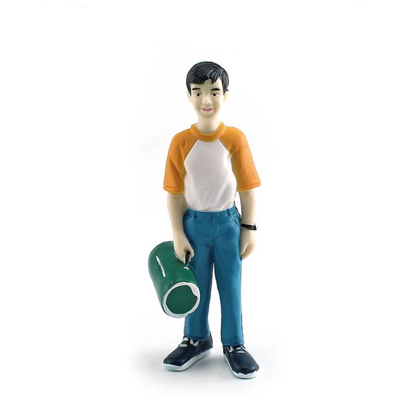 Model Simulation Character Dad Mom Grandpa Grandma Boy Girl Baby Doll Decoration