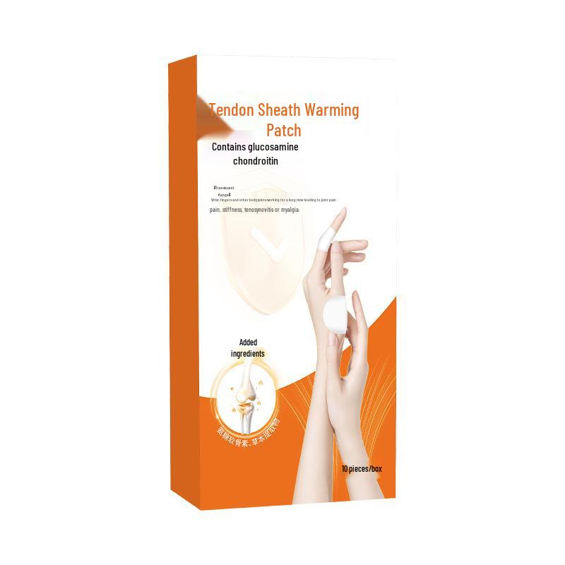 Self-Heating Tenosynovitis Soothing Patch for Wrist and Hand Joints with Glucosamine and Chondroitin