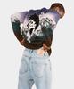 ARIES (U) Acid Wash Batten Jean Blue