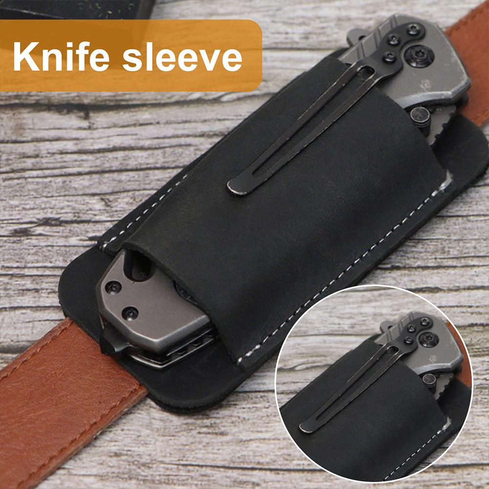 Folding Knife Holder Quick Access To The Knife Knife Holster Folding Knife Carrier for Belt Suitable for Most Folding Knives