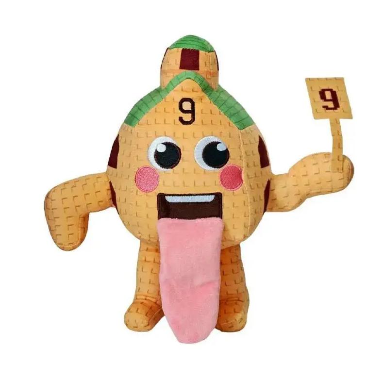 New Steal A Brainrot Esok Sekolah Plush Hot Game Peripheral Plushie Cute Cartoon No. 9 House Stuffed Doll Toy Gamer Fans Gift