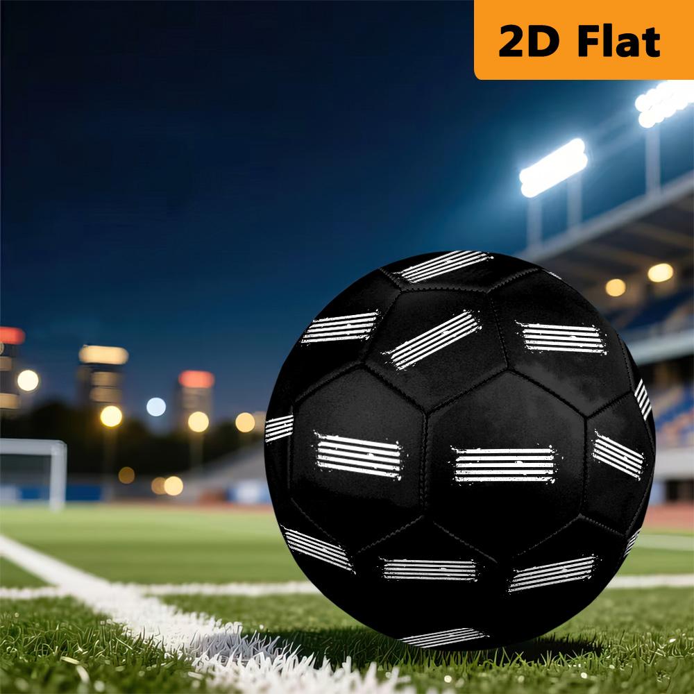 Bold Design: Big Bang Symbolism Football Suitable for Both Training and Competition Outdoor Sports Very Elastic No. 5 Football Entertainment