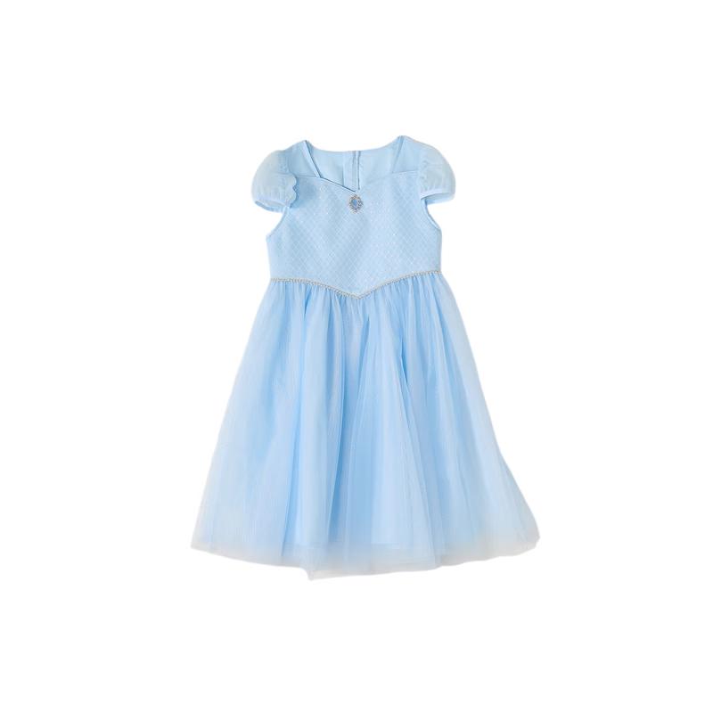 Deesha Girls 2026 Summer Sequin Mesh Princess Dress 160