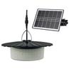 Solar Pendant Light Water Resistant LED Shed Light 5 Light Modes Motion Sensor Timer Pendant Lamp with Remote Controller for Indoor Outdoor Garden Pat