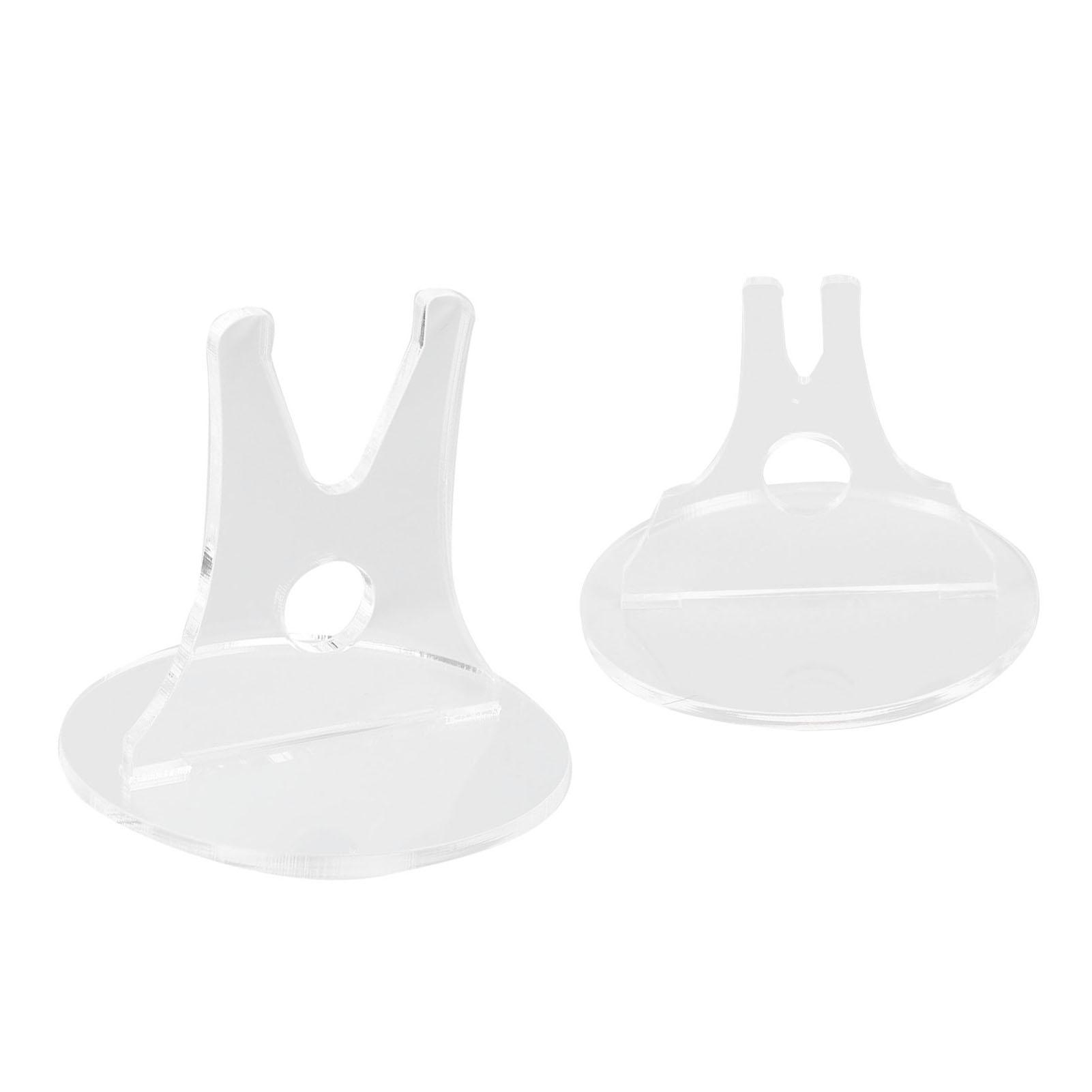 Short Sword Display Stand Acrylic Desktop Short Sword Holder with Anti Slip Pads for   Sword