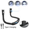 USB Rechargeable LED Neck Hanging Reading Light  Eye Protection Book Light for Night Reading Running Knitting Maintenance