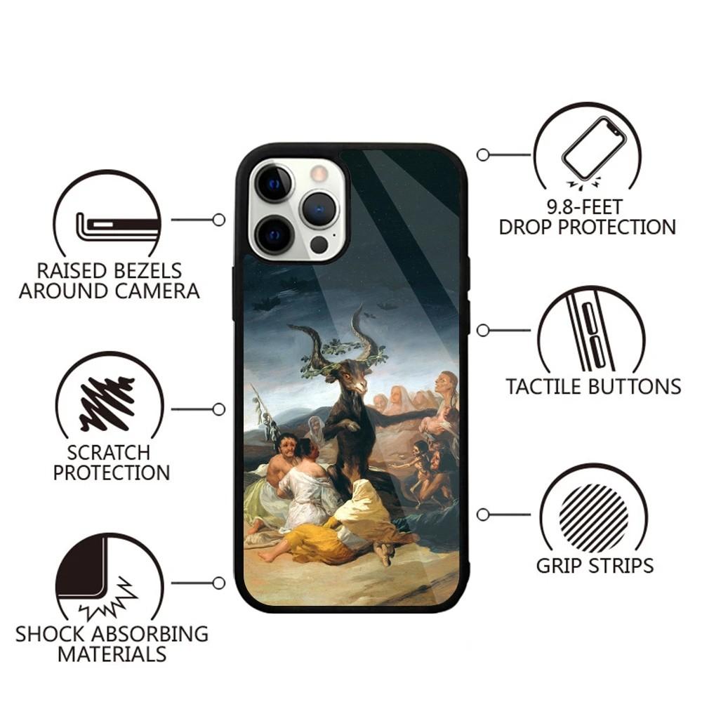 

Spain Francisco Goya Art Phone Case For iPhone 16,15,14,13,12,11,Plus,Pro,Max,Mini Magsafe Magnetic Wireless Charging iPhone15pro