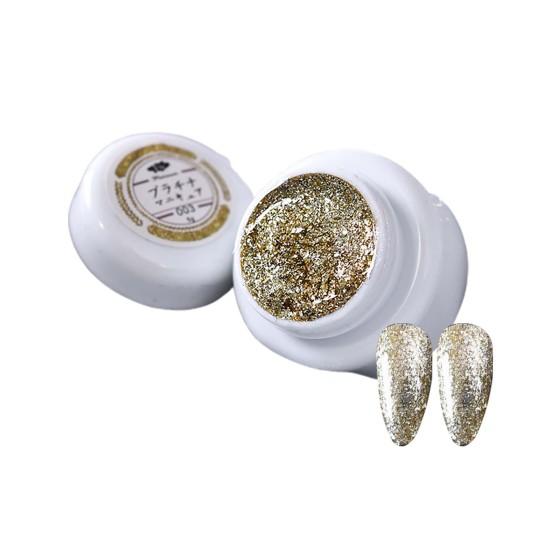 3ml Nail Platinum Gel High Density Ultra Bright Translucent Flash DIY Manicure Drawing Gel for Female
