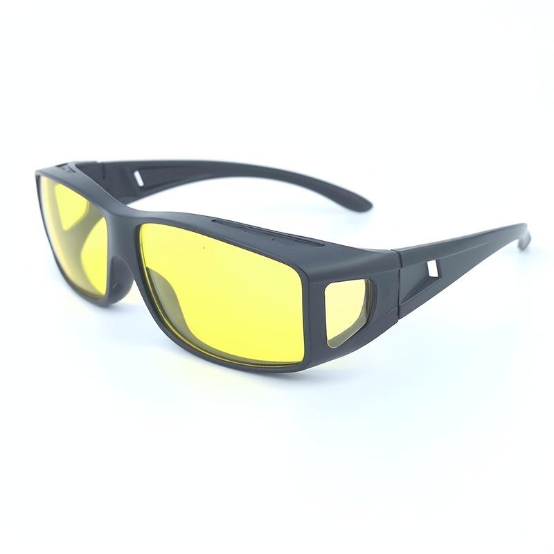 

1pcs Unisex fashion glasses, business & casual. Comfortable, fits all faces. Ideal for parties, daily wear & gifts. жёлтый