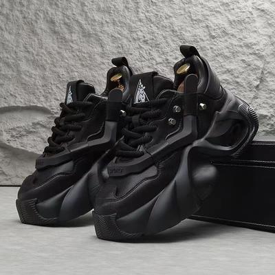 Schwarze Casual Sneakers für Herren Bequeme Plateauschuhe Herren Designer-Sneakers für Herren Casual Sportschuhe
