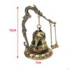 Fengshui Bell Blessing for Home Garden Desk Decor Length 7cm/2.76 Width Inch 12cm/4.72