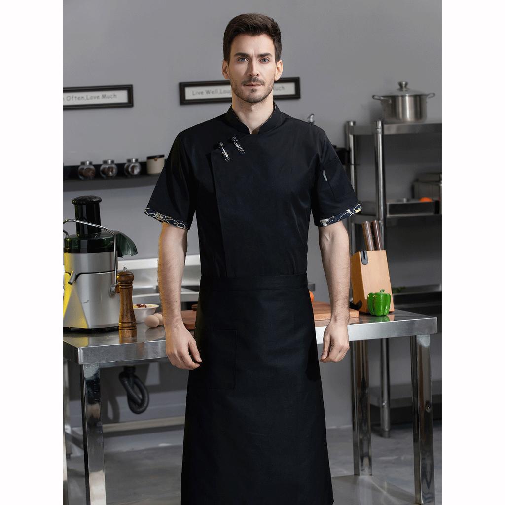 Professional Chef's Jacket Comfortable Restaurant Bakery Working Coats Kitchen