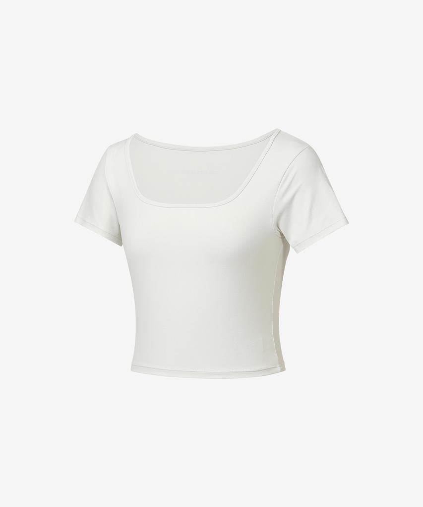 GRANDE LINE Elsoft Square Neck Crop Top_10 Colors
