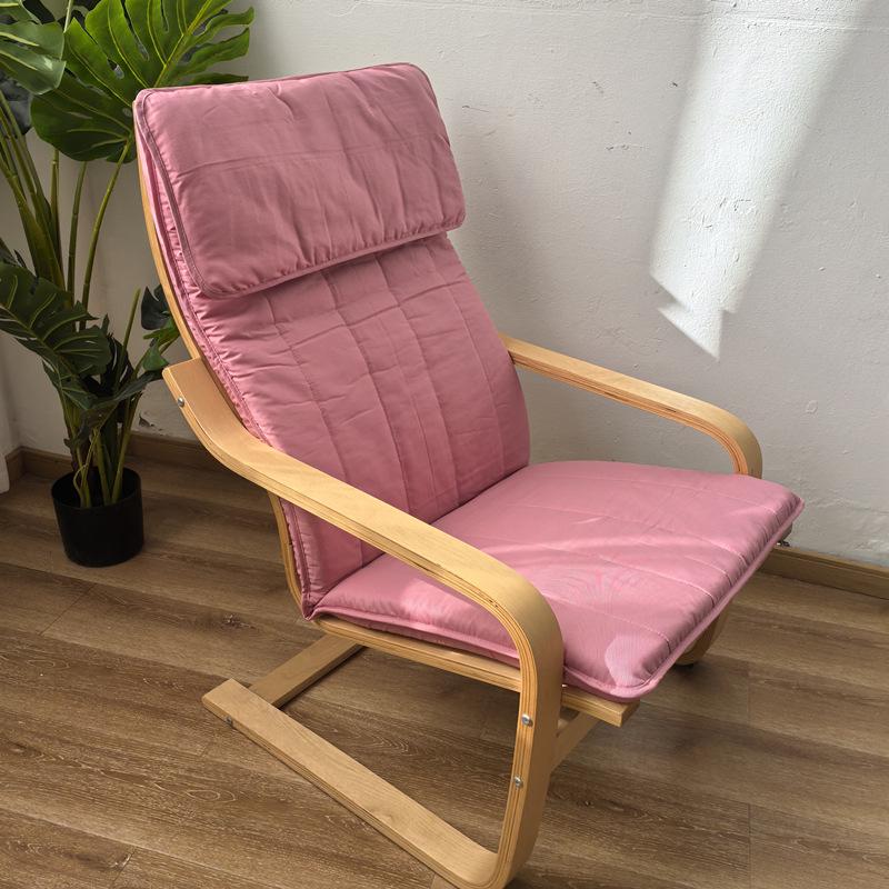 Birch Wood Recliner Bonn Armchair - Adult Leisure Chair for Balcony and Pregnant Women.