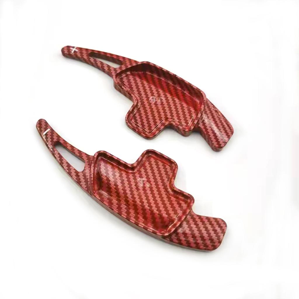 2x For Mercedes Benz CLA C117 2013 2014 2015 2016 2017 2018  Car Steering Wheel  Carbon Fiber Shift Paddle Shifter