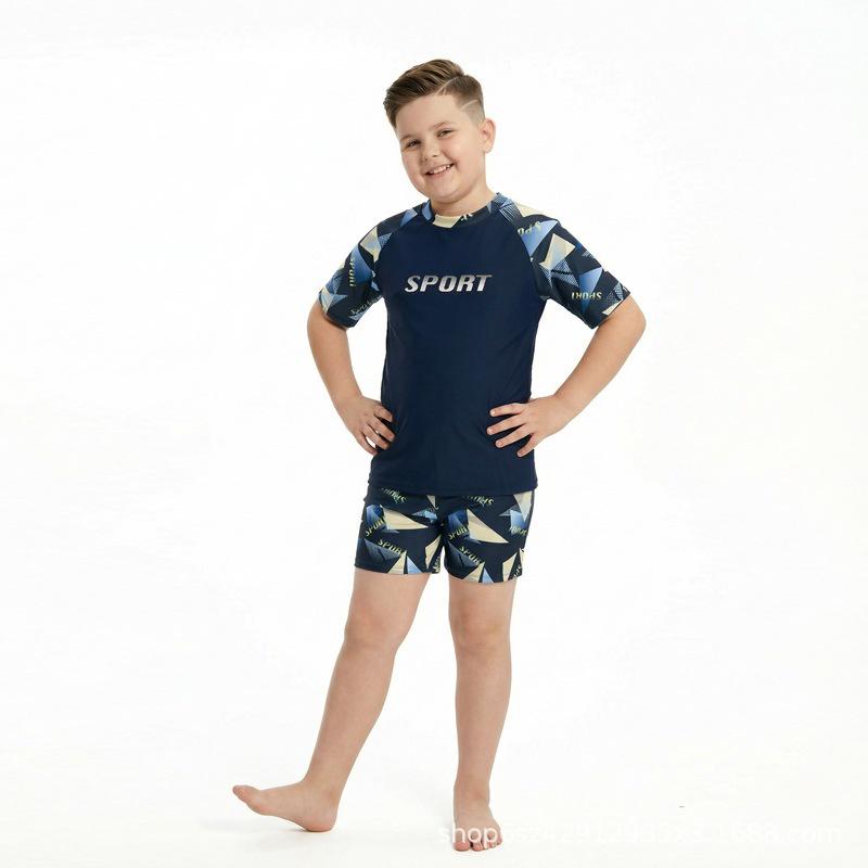Plus Size Boys' Swimsuit for Teens and Kids - Hot Spring Collection