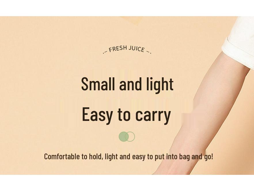 Compact Rechargeable Portable Juicer with Carry-On Cup
