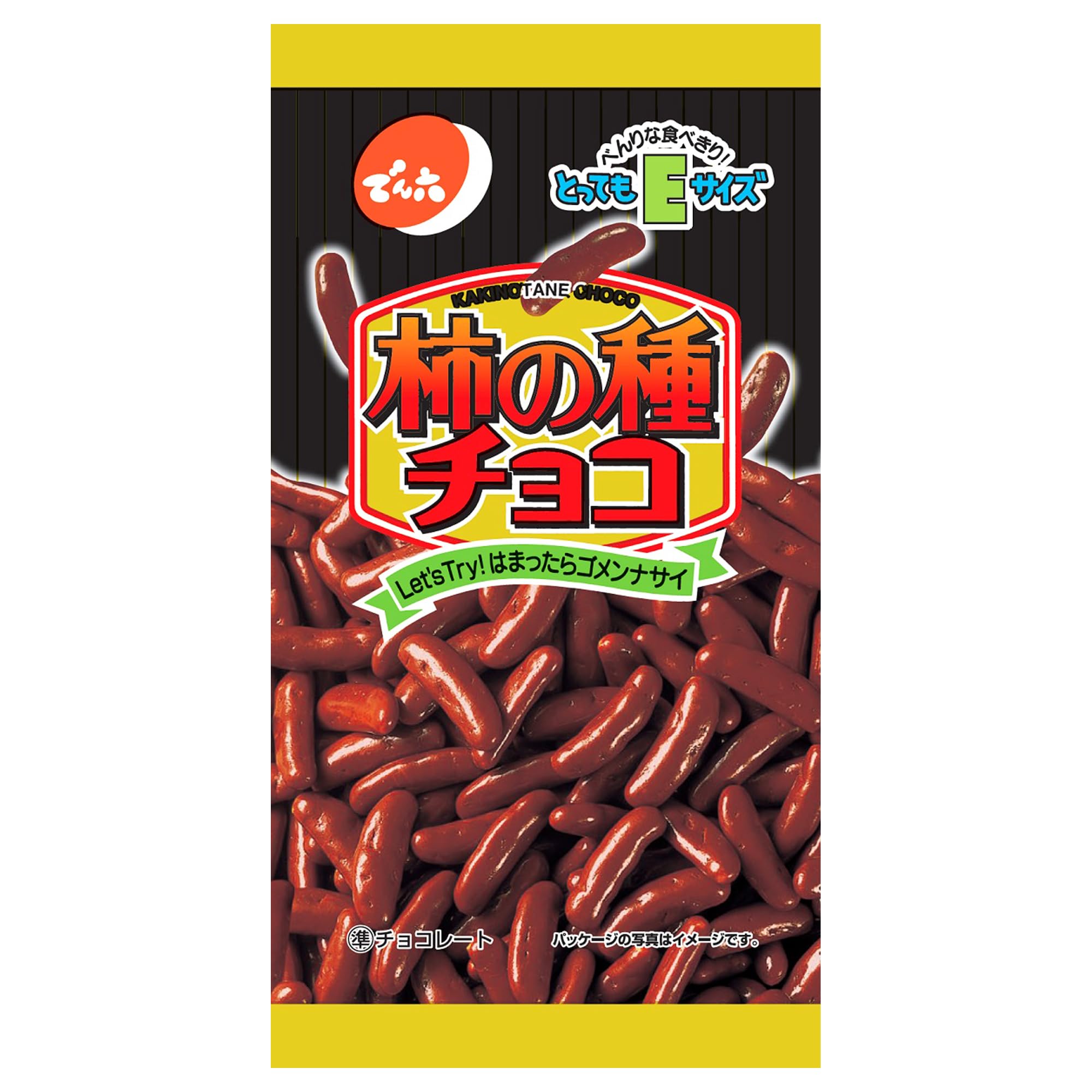 

Denroku E size Kakinotane chocolate 34g x 10 bags