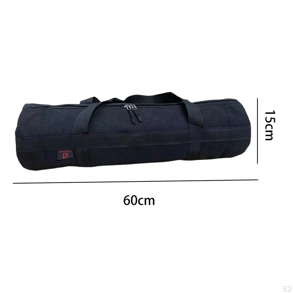 African Drum Bag Musical Instrument Accessory Portable Gig Bags Handheld Sturdy Black Oxford Cloth