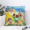 Pillow Cover Animals Crossinged  Retro Trendy Pillow Case For Living Room Chair Pillowcases