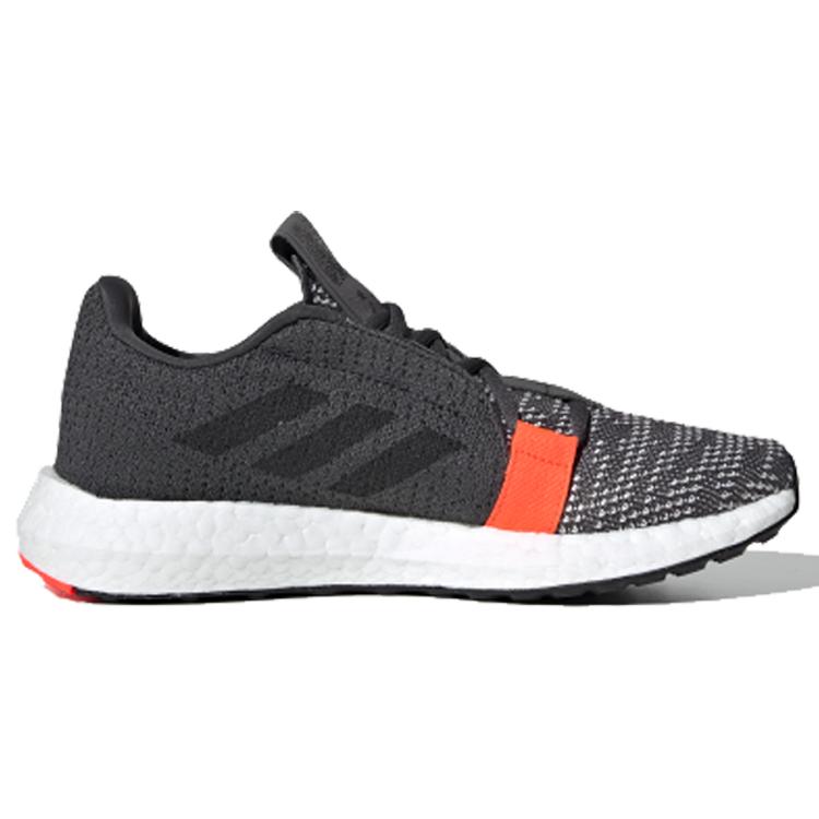 adidas Senseboost Go J Cushioning Kids' Training Shoes Gray Black Red Teenagers EE4031