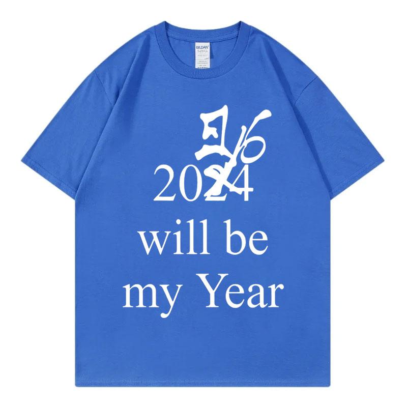 Drake IceUnisex Neues Album 2026 Wird Mein Jahr T-Shirt Streetwear Mode Hip Hop T-Shirt Unisex Unisex Kleidung Lässige Baumwoll-T-Shirts