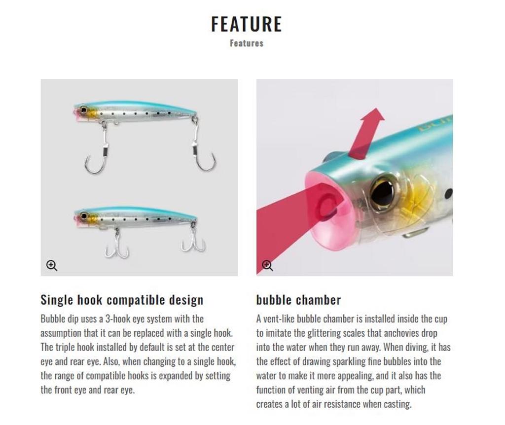Sale Shimano XU-P18W Bubble Dip 180F 76gram Floating Lure 003 (8542)