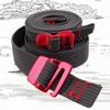 Nylon Tape Rope with Quick Release Hook Tension Belt 150cm Cord Travel Backpack Outdoor Buckle Tie Down Belt Cargo Strap