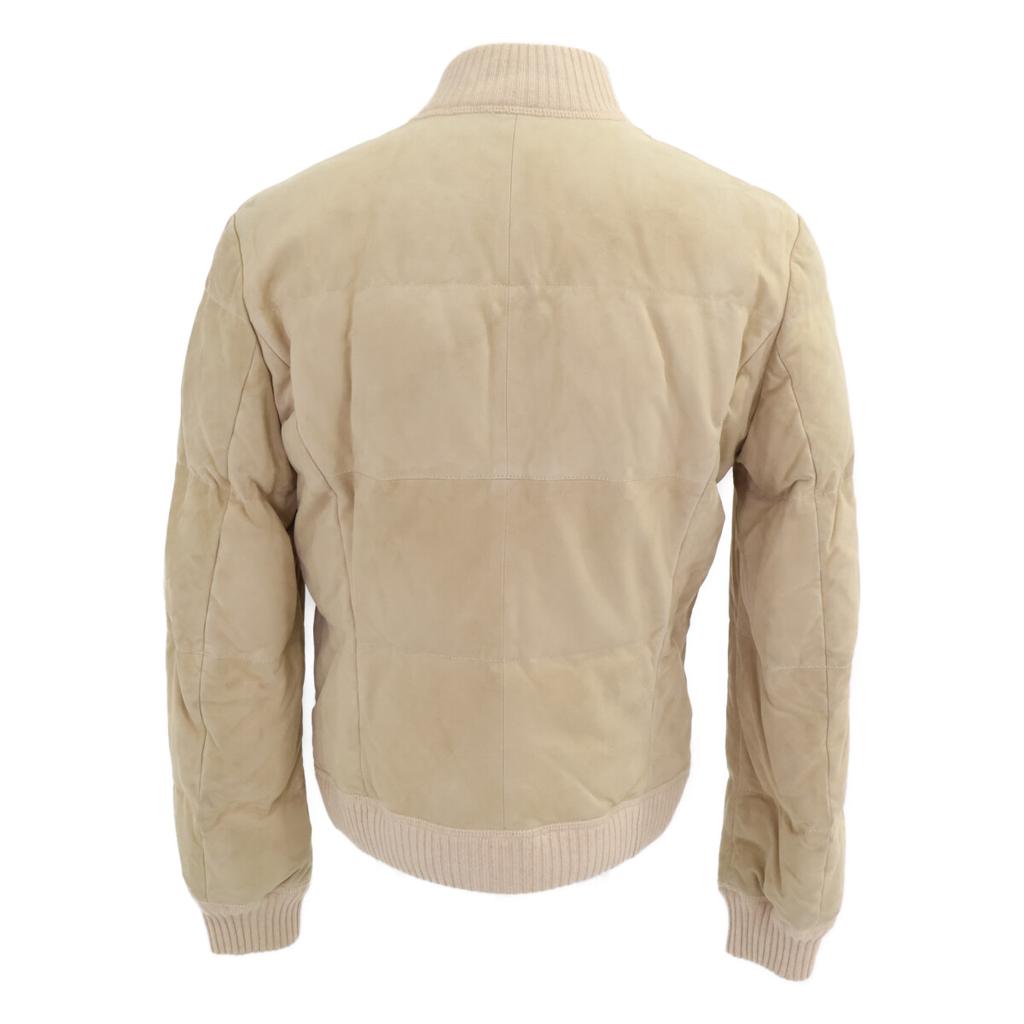 Brunello Cucinelli Suede Lining, Cashmere Zip-up Jacket XS beigeUsed
