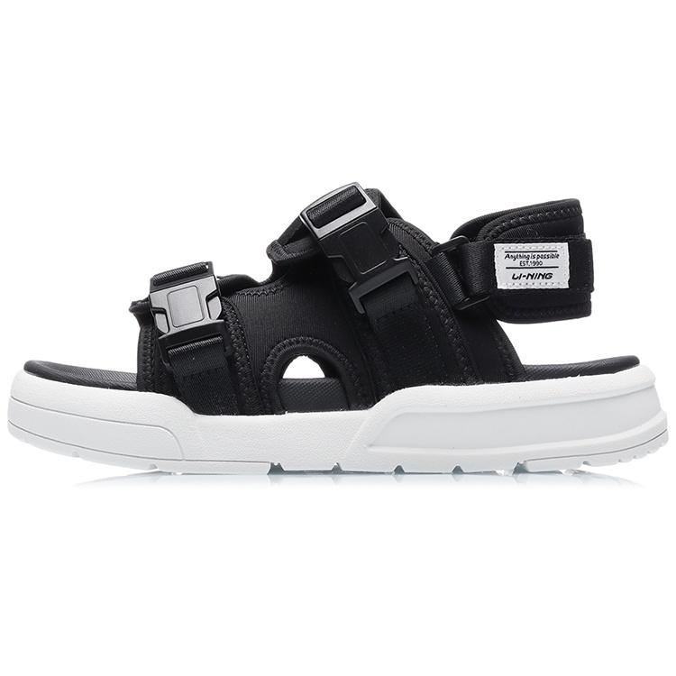 (WMNS) Li-Ning Coca Sandals  Black White  Women s AGLR026-1 EU 35