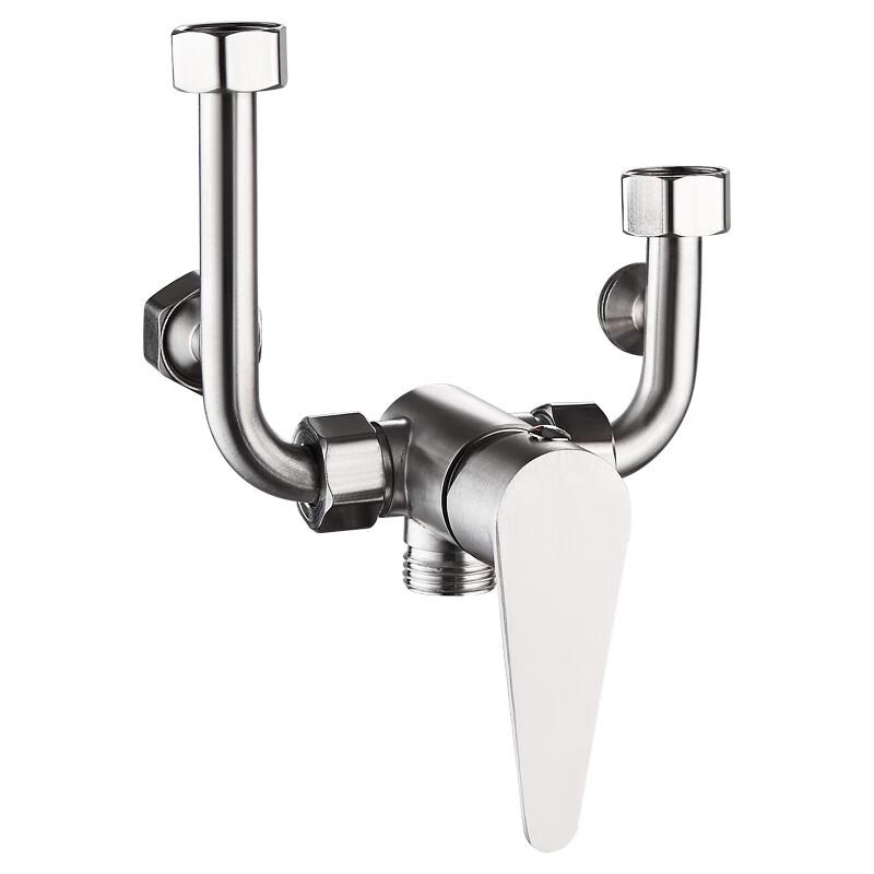 304 Stainless Steel U-Spout Hot & Cold Mixer Faucet