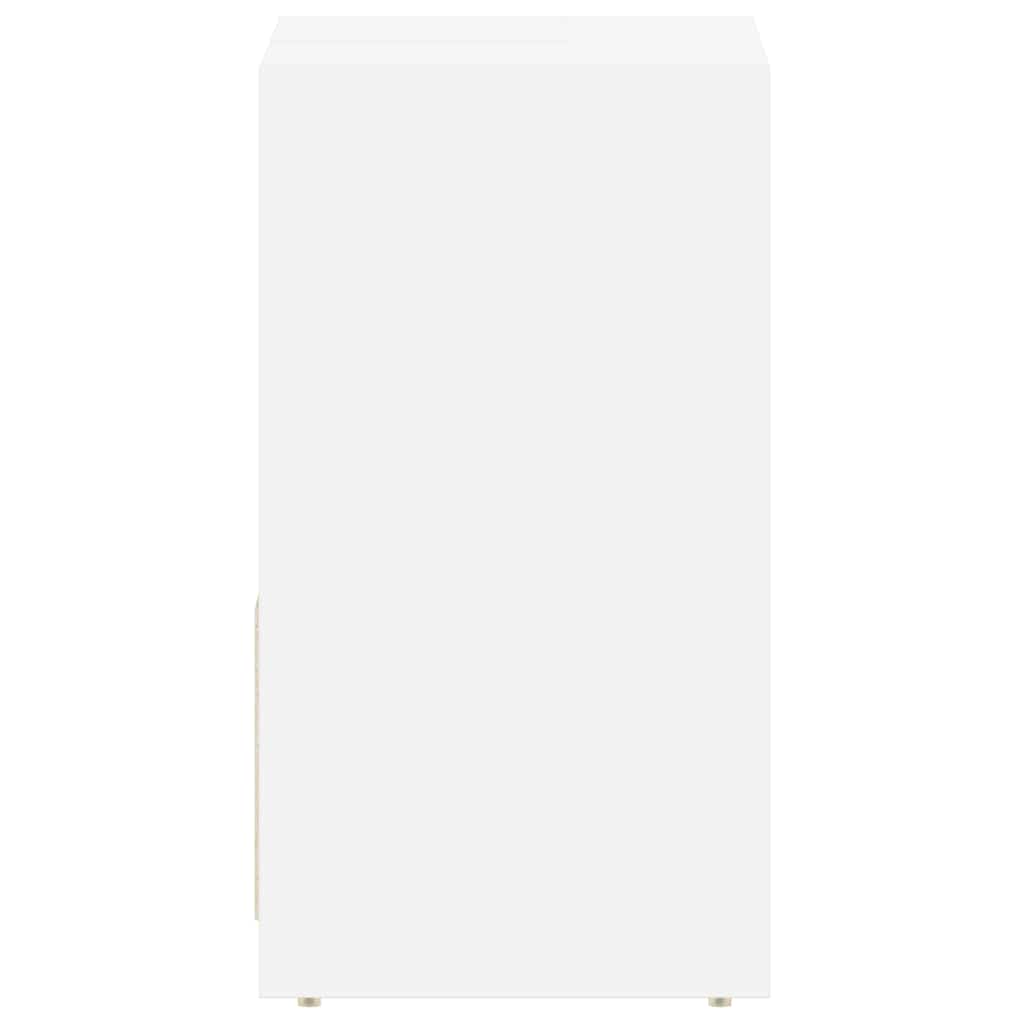 Bathroom Cabinet White 60 x 33 x 61 cm Engineered Wood