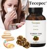 Supliment Tecepec Extract Organic de Coadă de Curcan, 500mg, 90 Capsule Vegetale