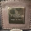 FENDI Mamma bucket Shoulder Bag Dark gray Women one belt used