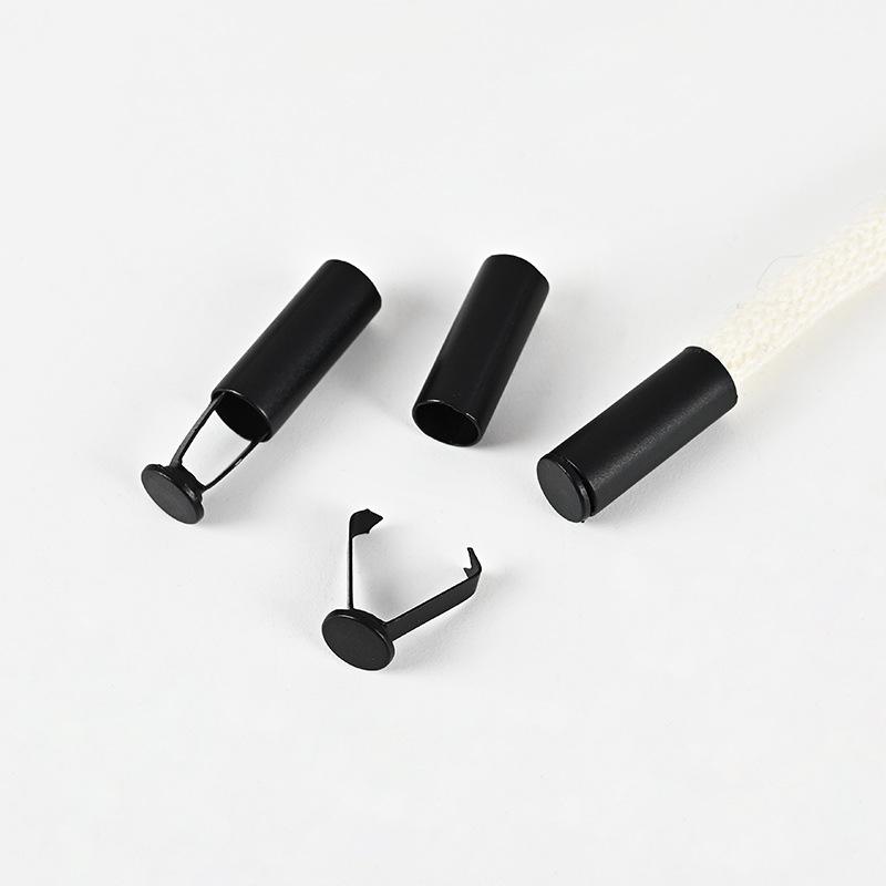 Adjustable Metal Cord Lock Clips 10Pcs High Strength Fasteners for DIY Fishing Gear Drawstrings Rope Cables
