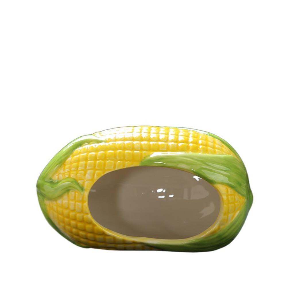 

Керамический домик-укрытие для питомца, милая кровать для хомяка, товары для питомцев, гнездо для хомяка, ежи жёлтый